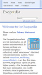 Mobile Screenshot of exopaedia.org